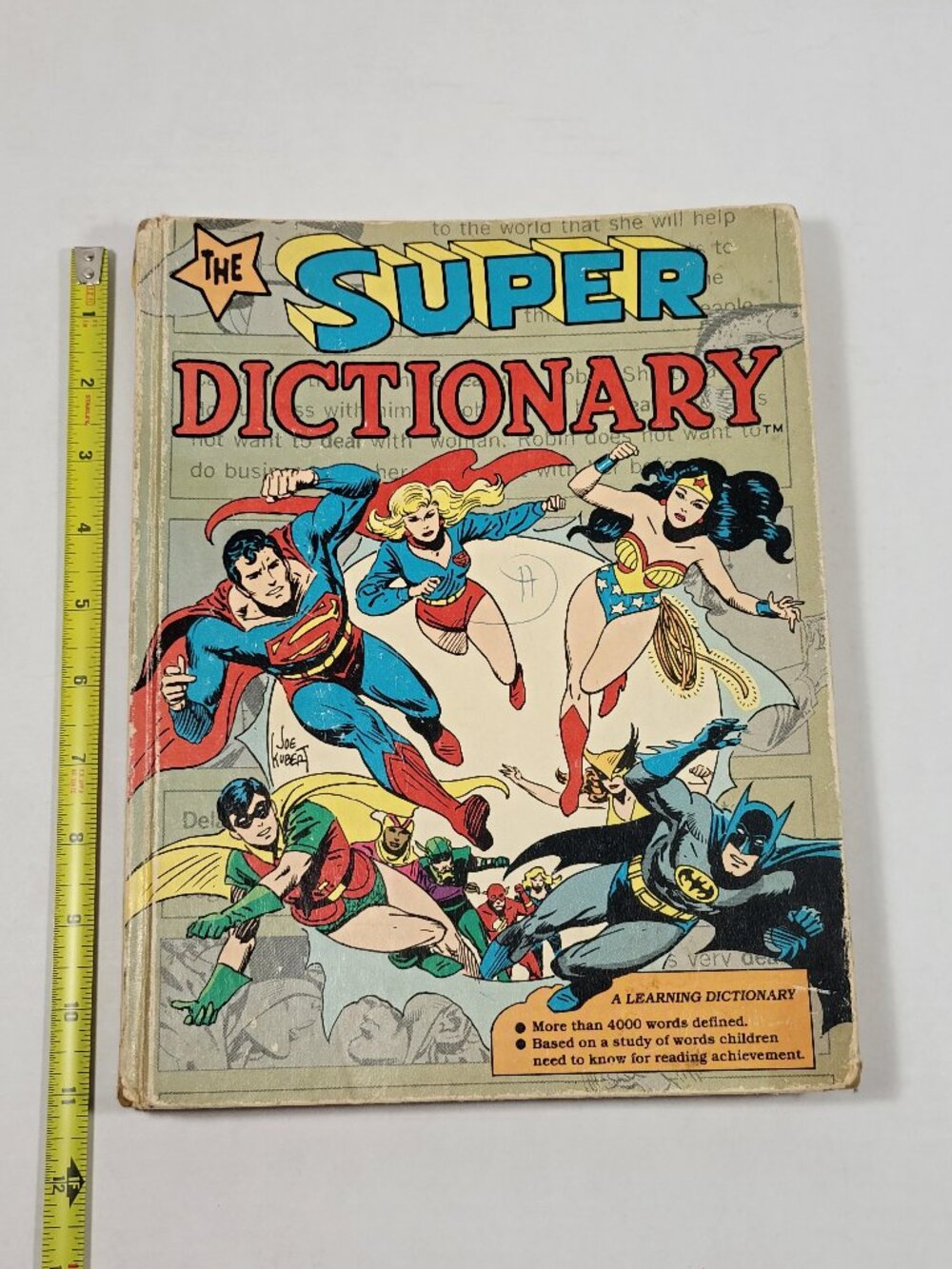 The Super Dictionary 1978 Learning Dictionary, Warner Educational Services Book